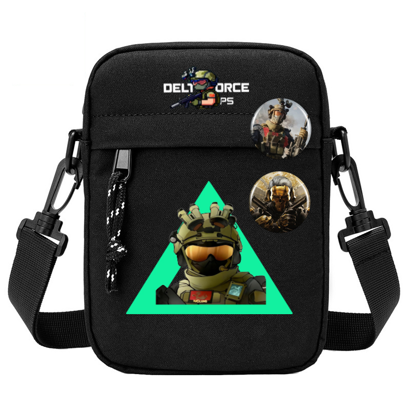Delta Peripheral Action Crossbody Bag Weilong Bee Medic Red Wolf Shoulder Bag Boys Student Mobile Phone Coin Small Backpack