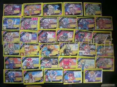 Saint Sagiya non-adhesive stickers classic nostalgic old cartoon stickers 34 different sales