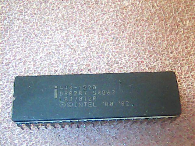 443-1520 D80287 SX062 Antique CPU Collection Witness of History