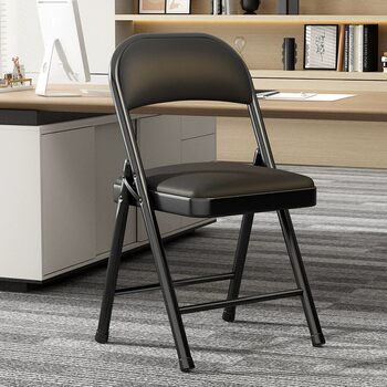 Simple modern folding chair, portable backrest chair, home office chair, conference chair, dining chair, dormitory chair, simple stool