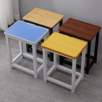 Chair Stool Thickening Dormitory Session Training Simple Bench Dining Stool Colorful Home Stool Adult Student High Stool