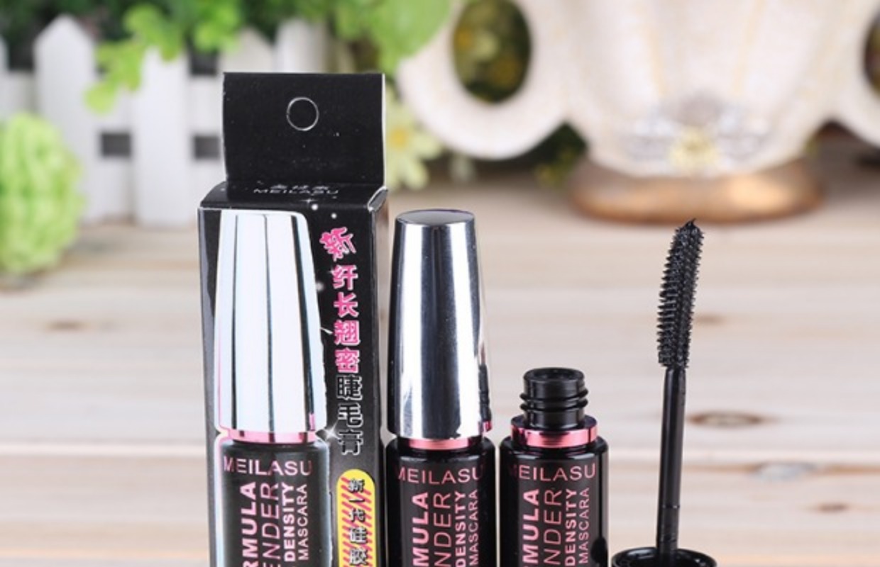 Melasin lâu dài mascara dày không thấm nước không nở rễ bàn chải silica gel rõ ràng mua ba tặng một - Kem Mascara / Revitalash mascara browit