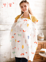 Mengmi pure cotton nursing towel for going out summer thin multifunctional nursing towel anti-exposure nursing coverall covering shawl breathable