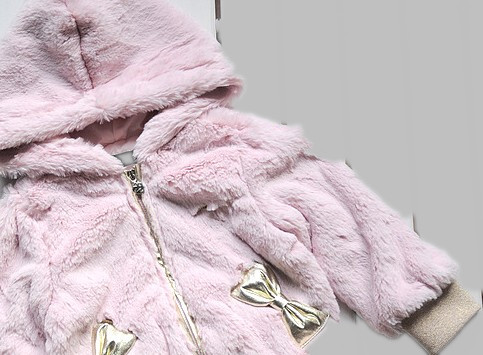 Manteau pour fille en flanelle - Ref 2162427 Image 10