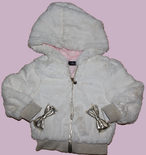 Manteau pour fille en flanelle - Ref 2162427 Image 8