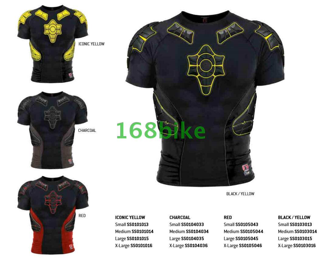 Luggage G - FORM PRO - X Compressed Tops Short Sleeve Armor Soft Skiing Cycling Skiing