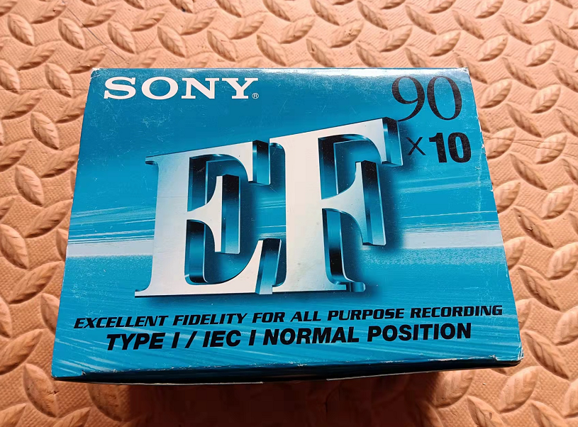 Sony EF90 blank tape tape tape tape tape belt (one box ten plates for sale)