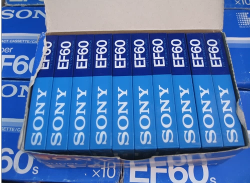 Оригинальная японская Sony Sony 88 Deep Blue Version Super EF60 лента лента.