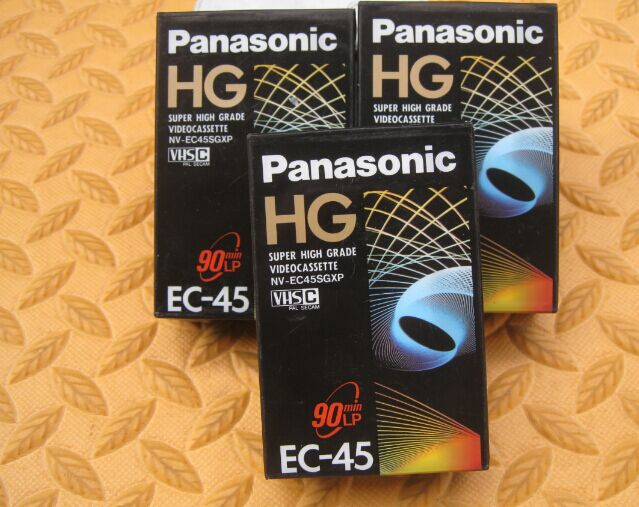 Panasonic EC-45 tape VHS camera with 2-th blank videotape-Taobao
