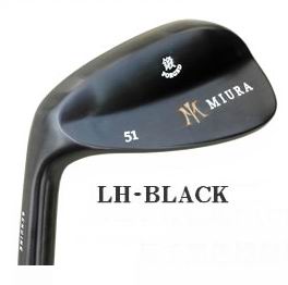 Golf Diary MIURA Mipu Technology Research Black WEDGES SERIES dig the rod rod in left hand