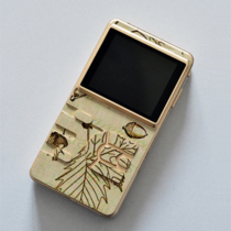 soundaware sound M1Pro DSD music portable player body protection sticker leather embossed