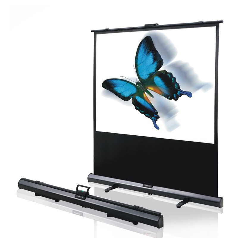 US view CB-UY100 portable fast self-standing ground pull screen 100-inch 4: 3 ground pull curtain