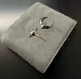 Трендовый металлический бумажник подходит для мужчин и женщин, изысканный стиль, с печатью вашего логотипа, делается под заказ