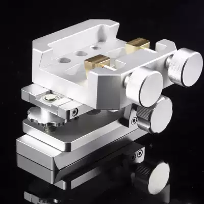 Low center of gravity micro-motion gimbal Guide Star pan medium large dovetail trough astronomical telescope