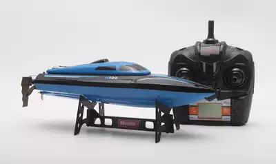 Remote control boat speedboat charging high-speed waterproof speedboat Spaceship ship model electric boy children's water toy boat