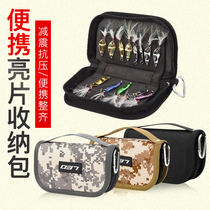 Luja Sequin Bag Horsemouth Fly Fly Hook Containing OXFORD CLOTH HANDY FAKE BAIT HARD BAIT THREE BENTO HOOK LEAD HEAD HOOK BAIT BAG