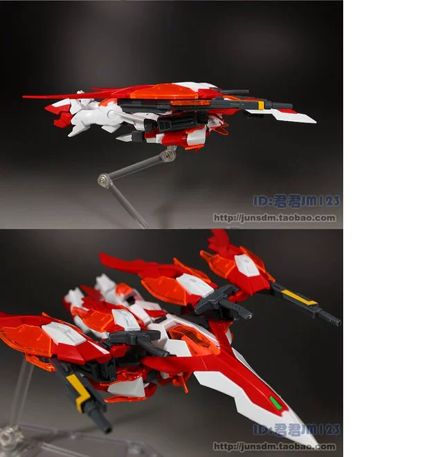 Bandai HGBF Fighter Flying Wing Yan Yan Mô hình Gundam Có thể được sử dụng để làm đồ trang trí đã hoàn thành Gửi khung - Gundam / Mech Model / Robot / Transformers