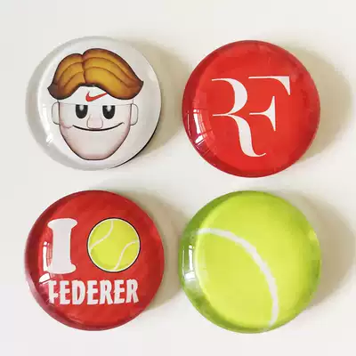 Roger Federer Tennis refrigerator sticker Glass ball Refrigerator sticker Magnet Grand Slam