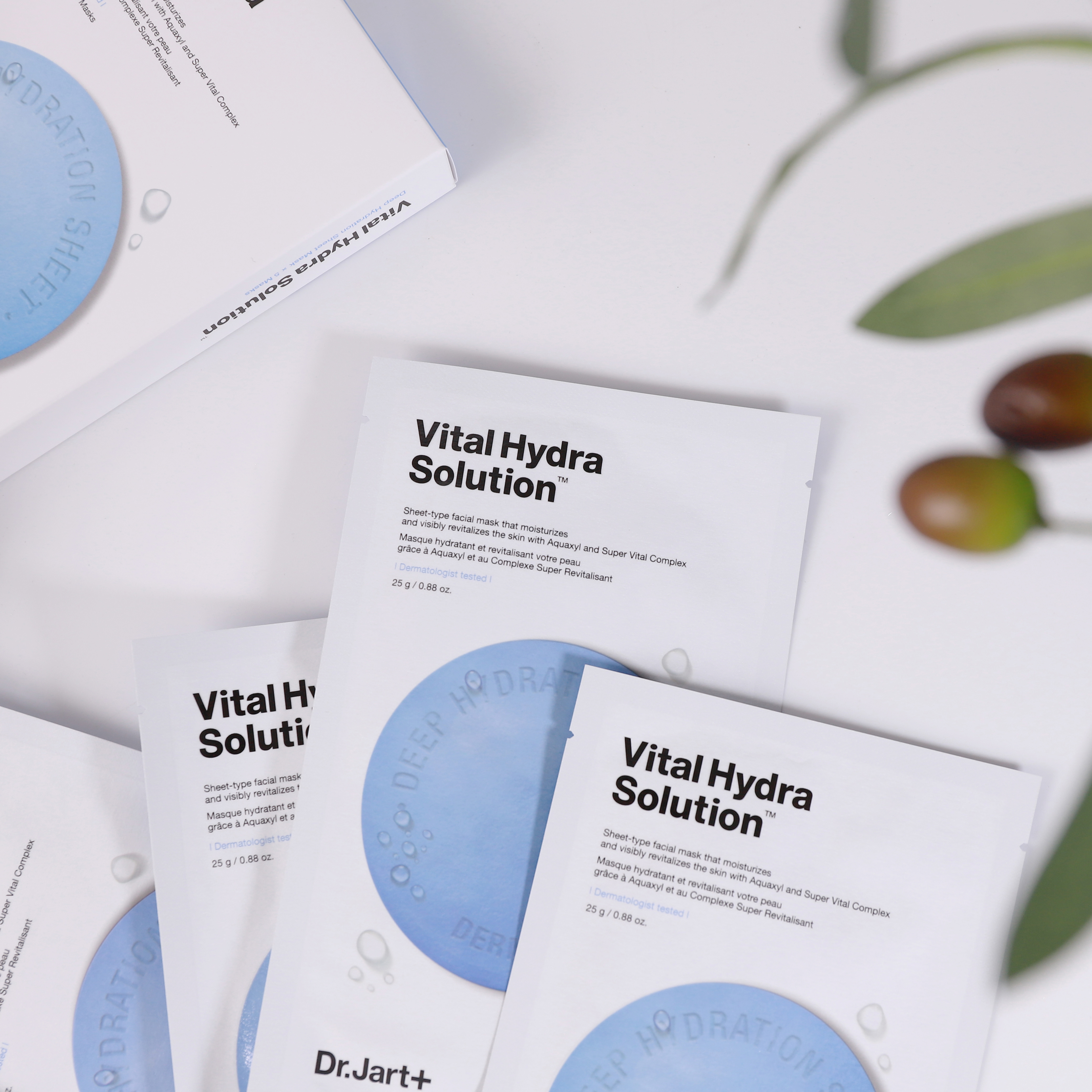 Bonded warehouse direct hair Korean pill mask Dr Jart Tijatin blue water replenishment three boxes one group