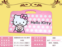 Hello Kitty Hello Kitty pink melamine mini travel KT mahjong cartoon mahjong tiles