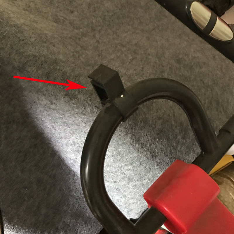 Exercise bike accessories exercise bike parts armrest buckle electronic buckle universal spot hair