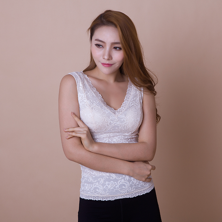 Giải phóng mặt bằng lớn 100% lụa tơ tằm đan phụ nữ cơ thể đồ lót không có dấu vết corset vest quần áo lót