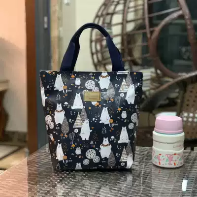 New waterproof cloth bag tote bag simple work with rice bag student lunch box bag mother bag walking baby bag bag