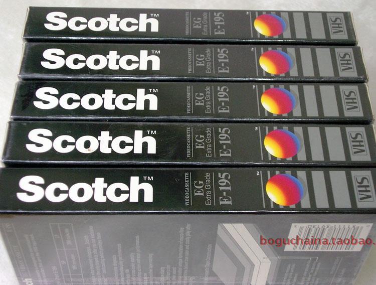 Original 3M production professional scatch old-fashioned blank video tape VHS E-195EG belt is better than commonly used Nissan belt