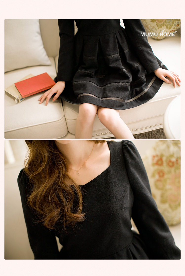 # 洋装 上 新 # công chúa cao eo organza khâu khí bong bóng tay áo không thường xuyên một váy từ mẫu đầm xòe hoa đẹp nhất