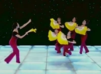 Кайт одна нога - настоящий шелковый вентилятор по умолчанию желтый другой лицо