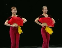 Маленькие капли дождя (вентилятор+платок) по умолчанию красный вентилятор+желтая рука