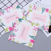INS Wind Forest Color Printed Paper Paper Paperue Paper Wabdate Wable Paper 2 Layer 20 листов 20 листов