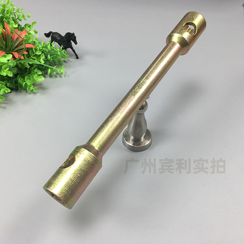 Car tire heavy duty socket Truck two-headed double-headed hexagon four-angle tire screw removal wrench repair tool