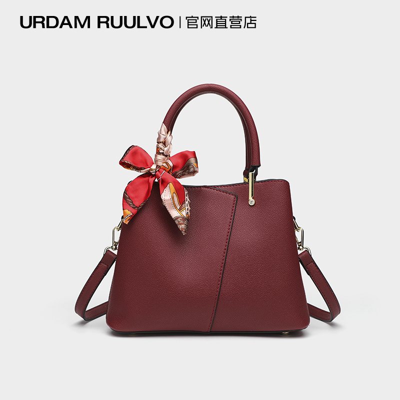 U&R Red Bag Bridal Wedding Bag 2026 New Model Handbag Mother Bag Single Shoulder Crossbody Gift for Mother-In-Law's Birthday