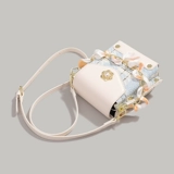 Маленькая небольшая сумка, сумка через плечо, летний универсальный ремешок для сумки на одно плечо, изысканный стиль