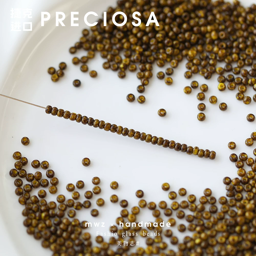 Импортированный чешский рис Jewelry Ciosa 2/2.2/3/4мм бусины Picasso стекло ручной работы для бисероплетения DIY