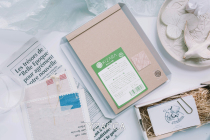 ●JY groceries●Japan kizara original wood grain paper sticky notes The real wood fiber paper sticky notes are brittle