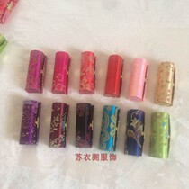 Suzhou Silk Brocade Brocade Single Mouth Red Box Makeup Case CRAFT FIRST ACCESSORIES BOX CONTAINING BOX ABROAD GIFT LOW PRICE