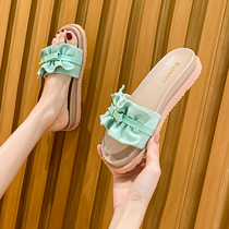 2022 Spring new web Red burst Slippers Women Wear Fashion Super-Fire Thick Bottom Fairy Cool Drag-ins craze