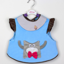 Baby rice bag eating clothes waterproof sleeveless vest baby food bag men and women bibs four seasons