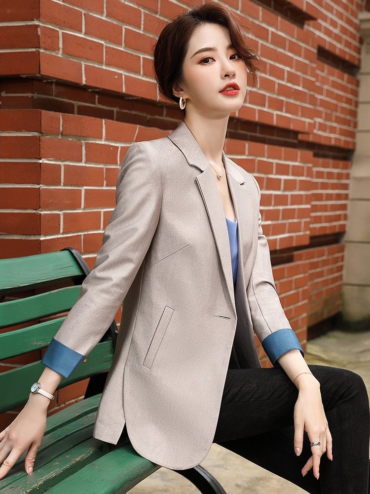 Sandro Moscoloni suit jacket Inn Wind 2021 spring autumn small children Casual Little West Suit Woman