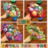 Women's Day gift hand bouquet Children creative production material pack Kindergarten button bouquet handmade diy puzzle