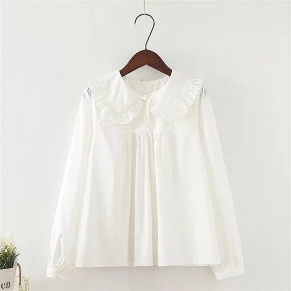 Chemise fille à manche longue - Ref 2085820 Image 8