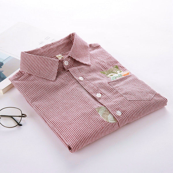 Chemise fille à manche longue - Ref 2086256 Image 11