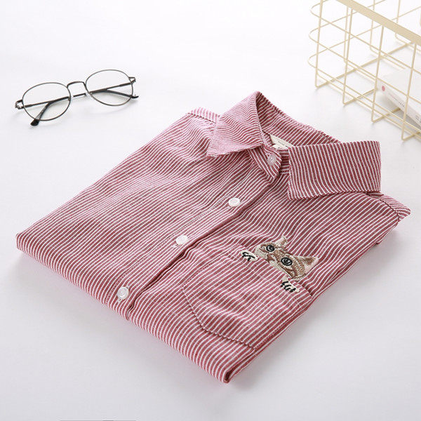 Chemise fille à manche longue - Ref 2086256 Image 20