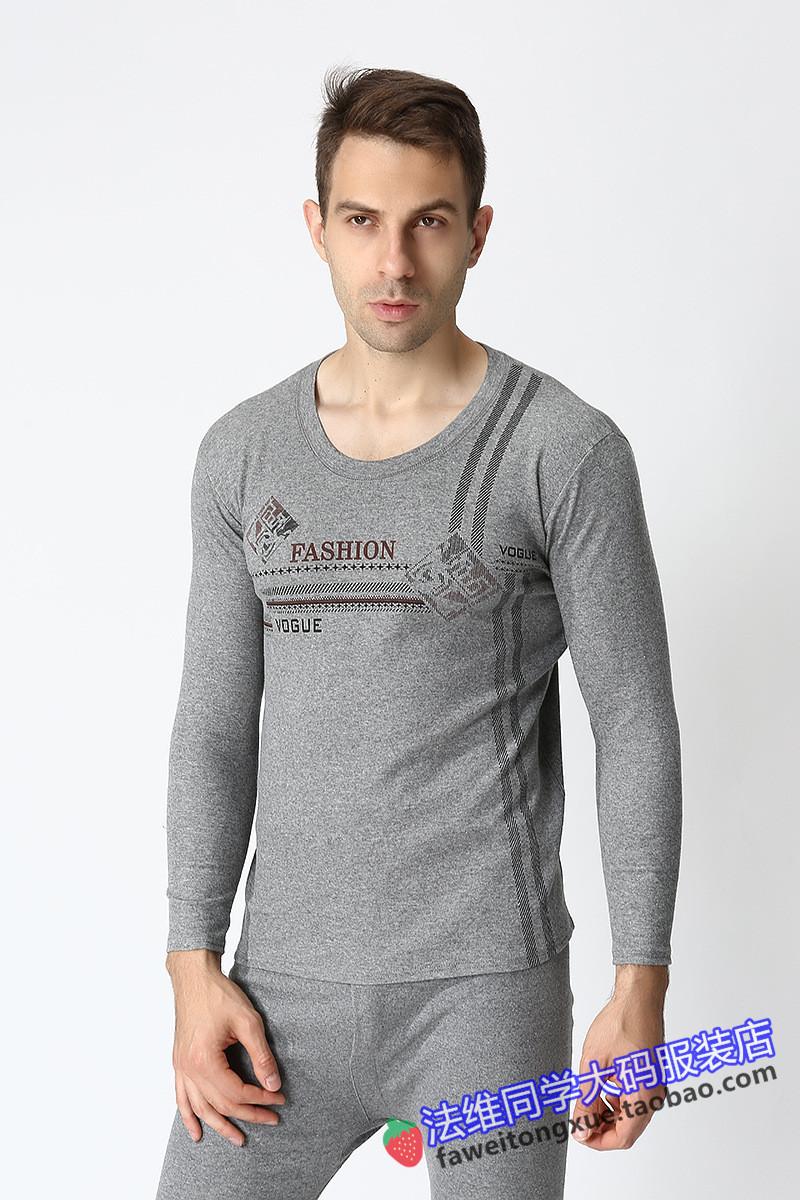 Mùa thu và mùa đông nam cotton kích thước siêu lớn quần áo mùa thu chất béo lỏng cộng với phân bón để tăng bộ đồ len cotton nhiệt quần áo ngủ nữ