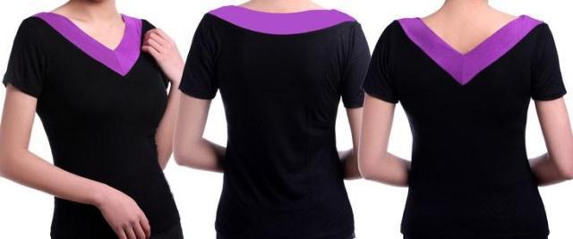 Mùa hè phương thức trung niên mẹ vuông khiêu vũ trang phục V-Cổ ngắn tay T-Shirt lớn nữ mã phần mỏng cộng với chất béo áo áo dạ trung niên