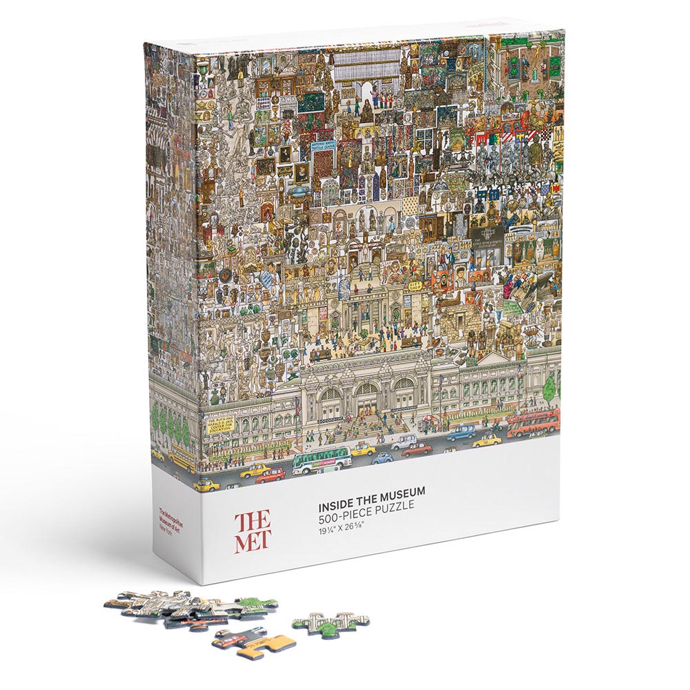Spot] genuine authorization for the American Metropolitan Museum of Art The Met name picture puzzle 1000 pieces-Taobao