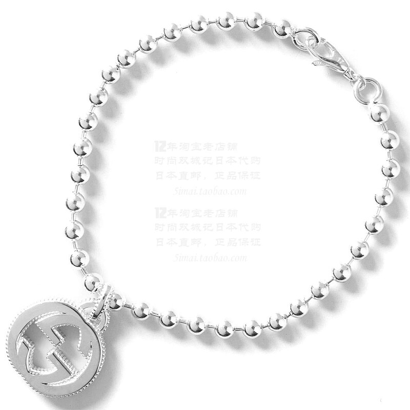 Gucci Women's Bracelet Fashion Gg Pendant Round Bead Bracelet 479226 Japanese Genuine Product Purchasing Agent Gucci Women's Bracelet Fashion Gg Pendant Round Bead Bracelet 479226 Japanese Genuine Product Purchasing Agent