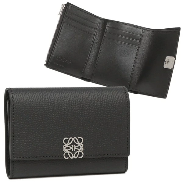 Loewe New Anagram Women's Gift Short Wallet Card Holder C821S33X07 Genuine Direct Mail Loewe New Anagram Women's Gift Short Wallet Card Holder C821S33X07 Genuine Direct Mail